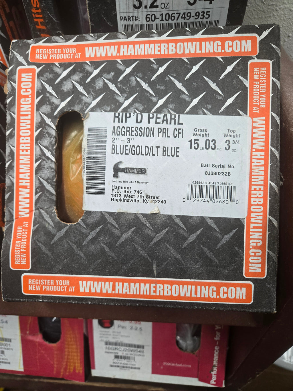 Hammer Rip'd Pearl